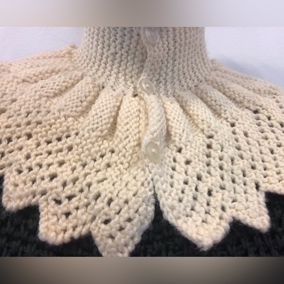 Vintage Hand Crochet Victorian Style Collar O/S - Picture 7 of 10